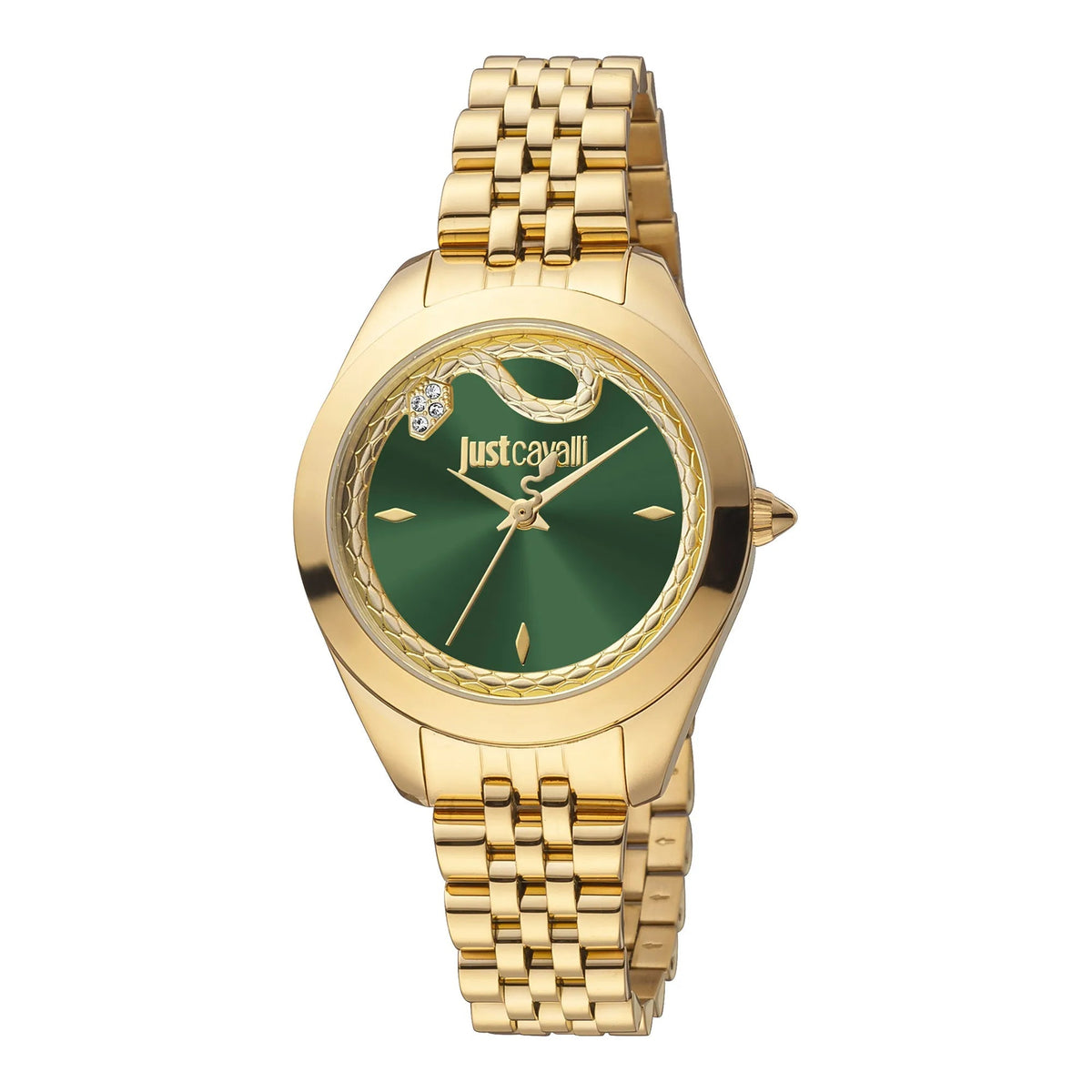 Just Cavalli Donna finezza Yellow Gold Green