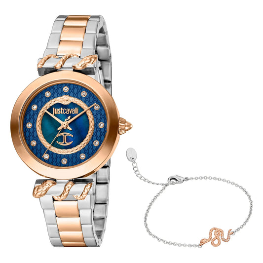 Just Cavalli Donna luce 2-Tone RG Blue