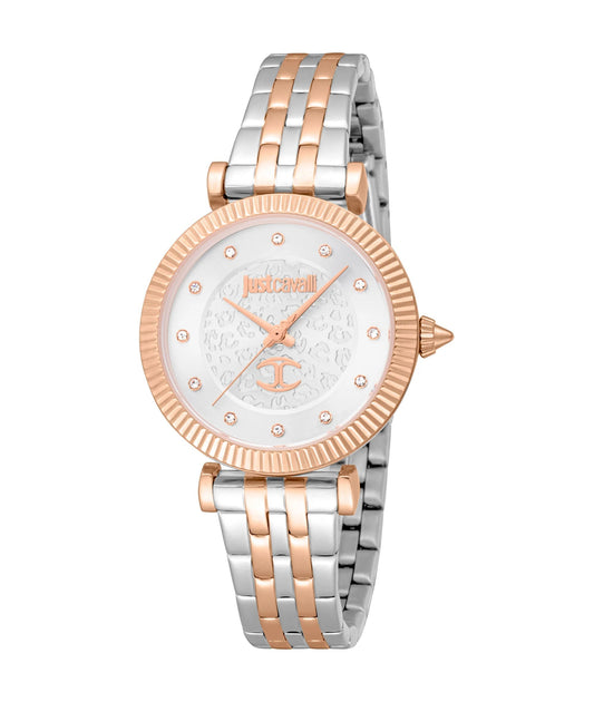 Just Cavalli Unleashed Two Tones RG Silver