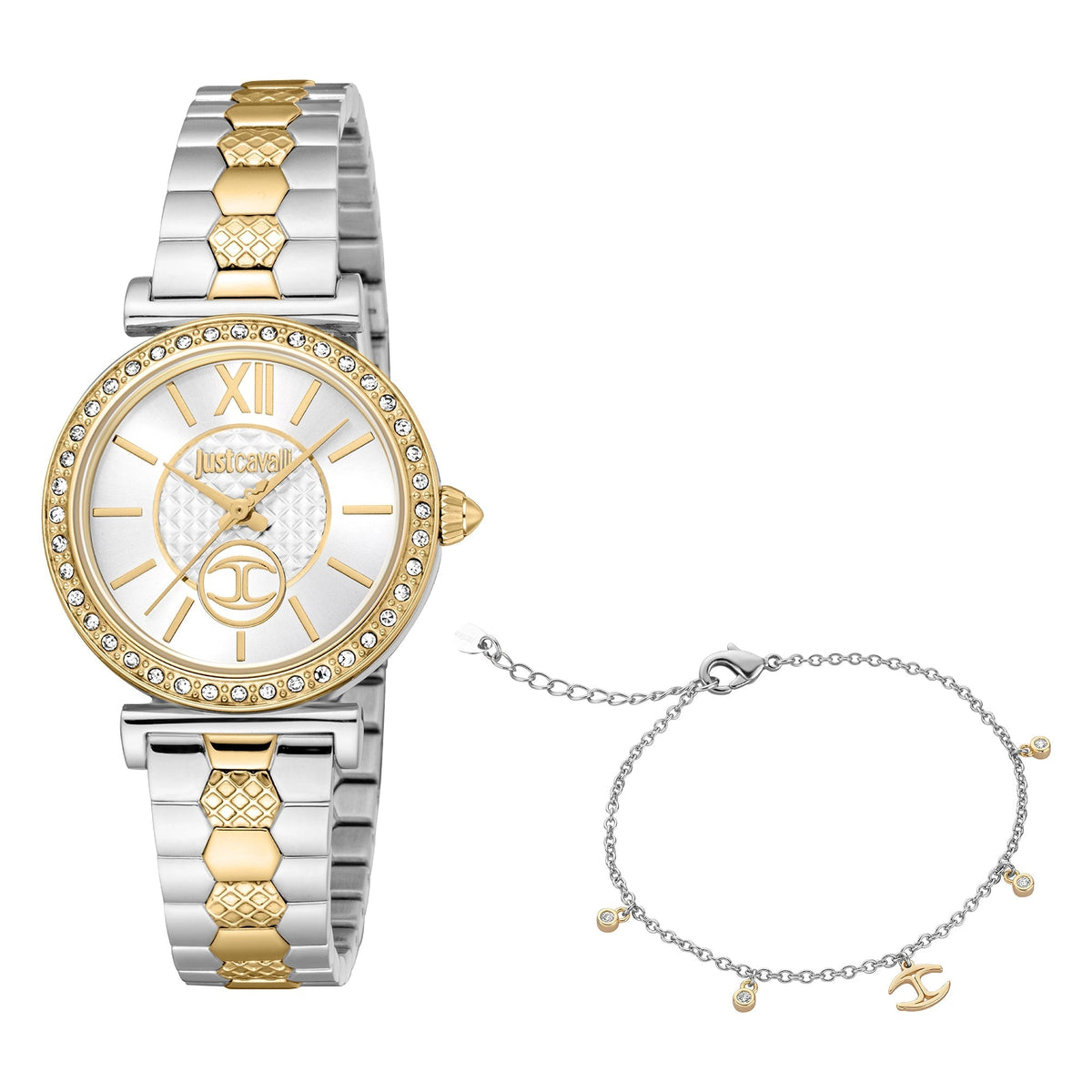 Just Cavalli Varenna Two Tones Yellow Gold