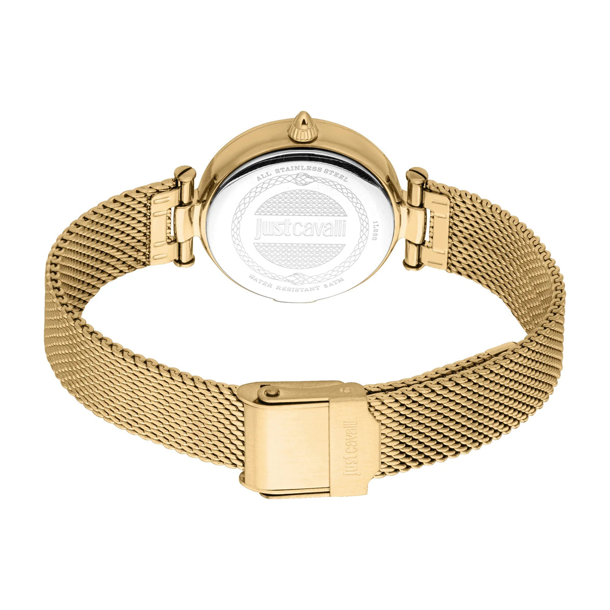 Just Cavalli Modena Mesh Yellow Gold