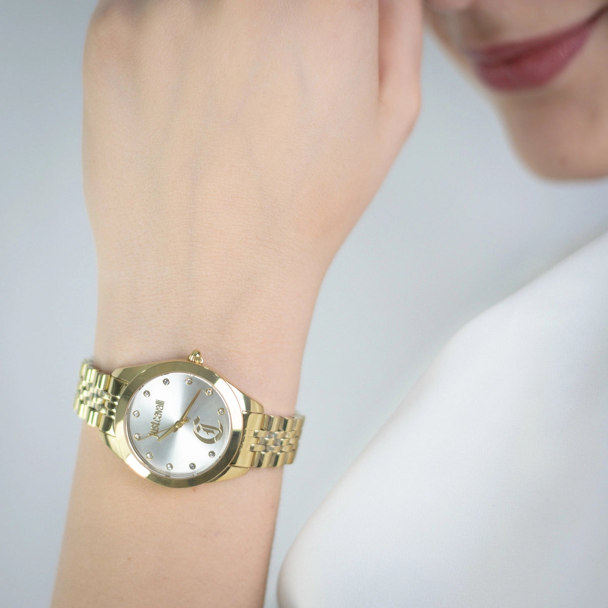 Just Cavalli Luna Yellow Gold Silver