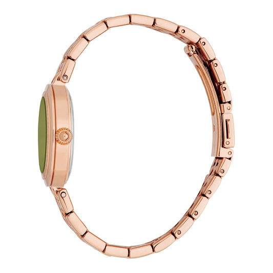Just Cavalli Preziosa Rose Gold Olive Green