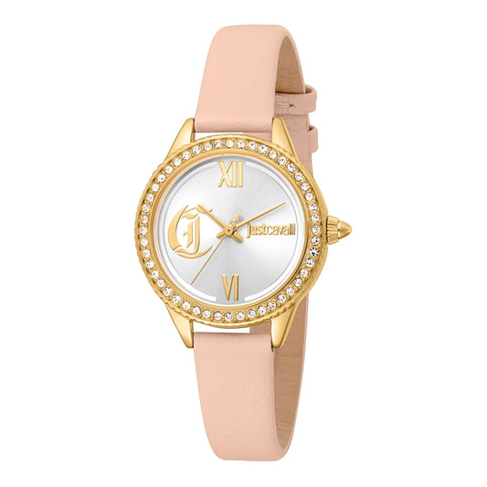 Just Cavalli Forward Leather Pink YG
