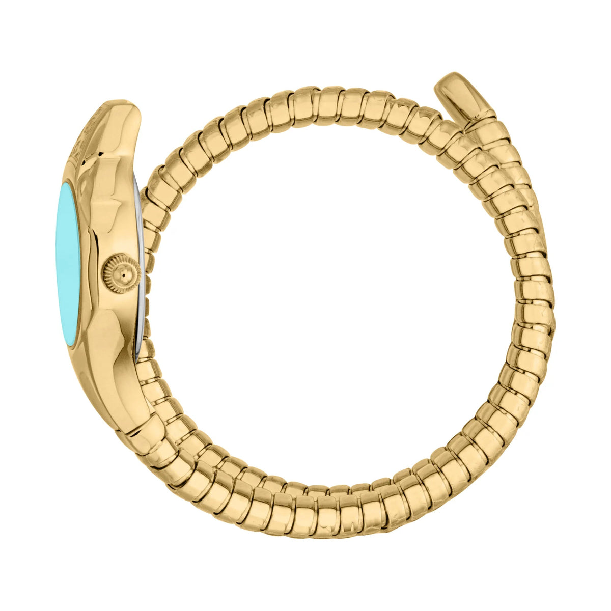 Just Cavalli Fiore Yellow Gold Turquoise