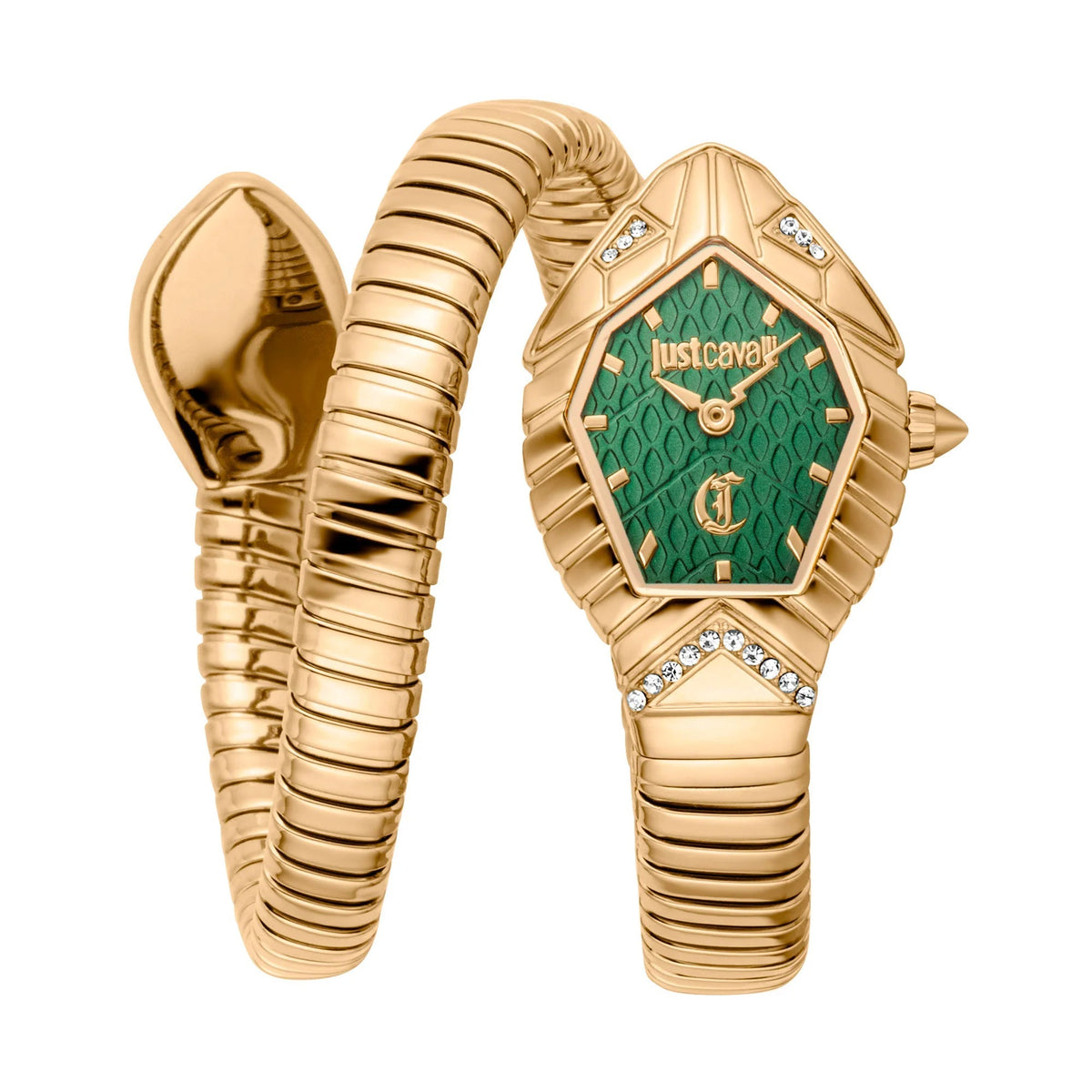 Just Cavalli Speranza Yellow Gold Green