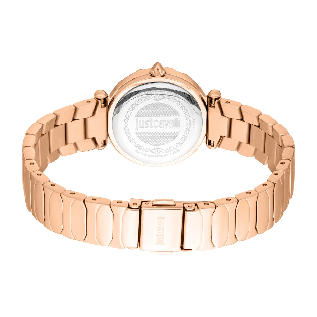 Just Cavalli Stella Snake Rose Gold Green