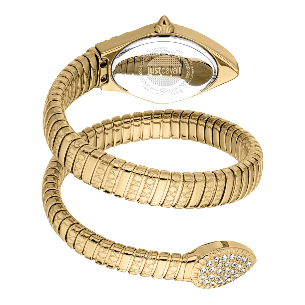 Just Cavalli Vetra Yellow Gold Green