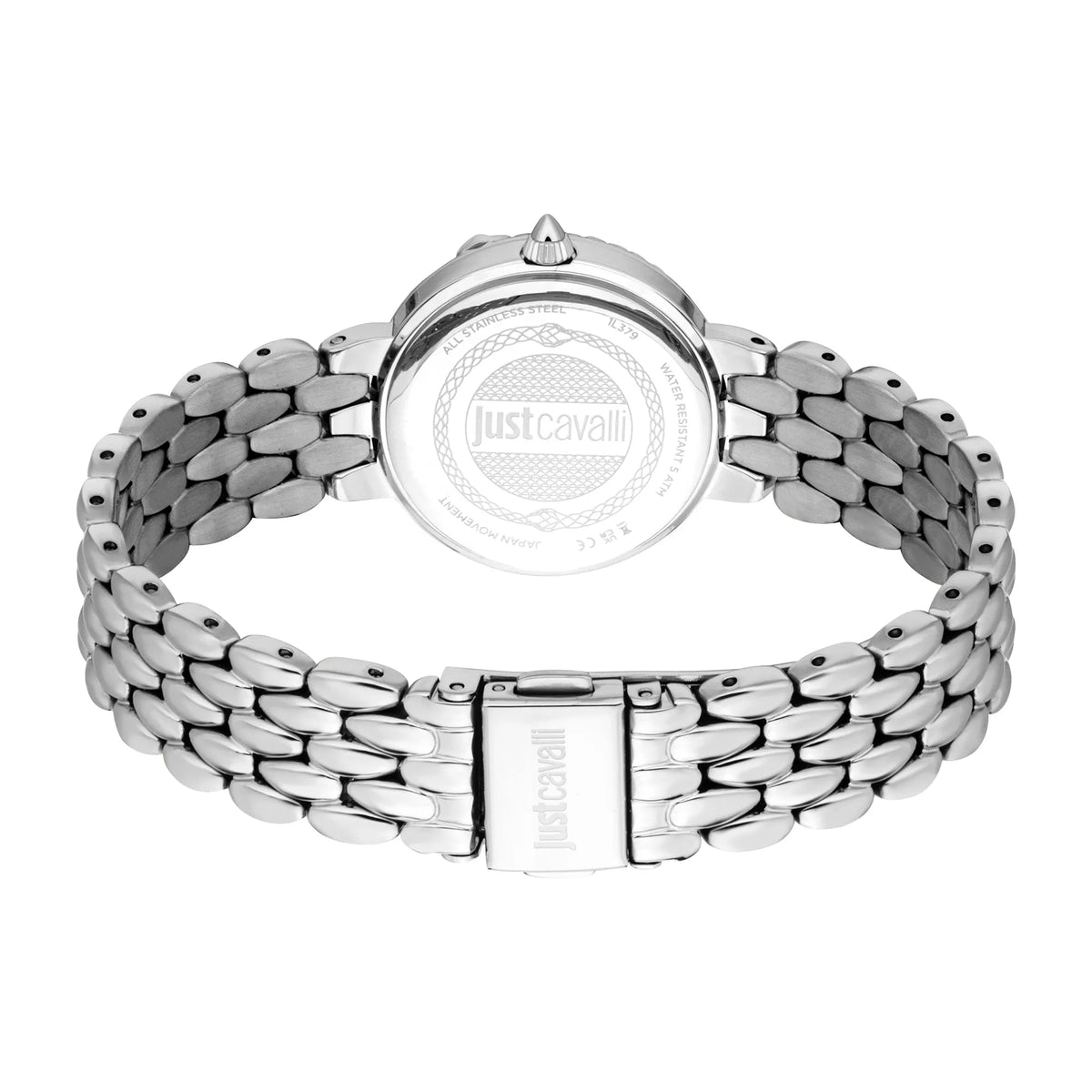 Just Cavalli Rosa Snake Silver
