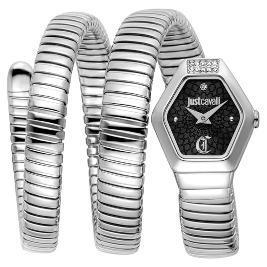 Just Cavalli Romina Silver Black