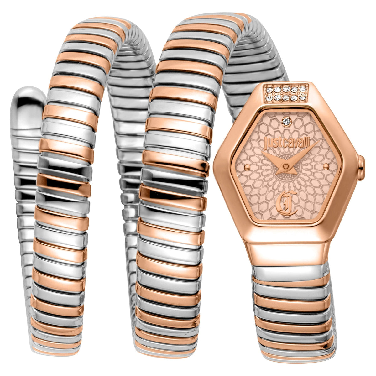 Just Cavalli Romina Silver Rose Gold Rose Gold
