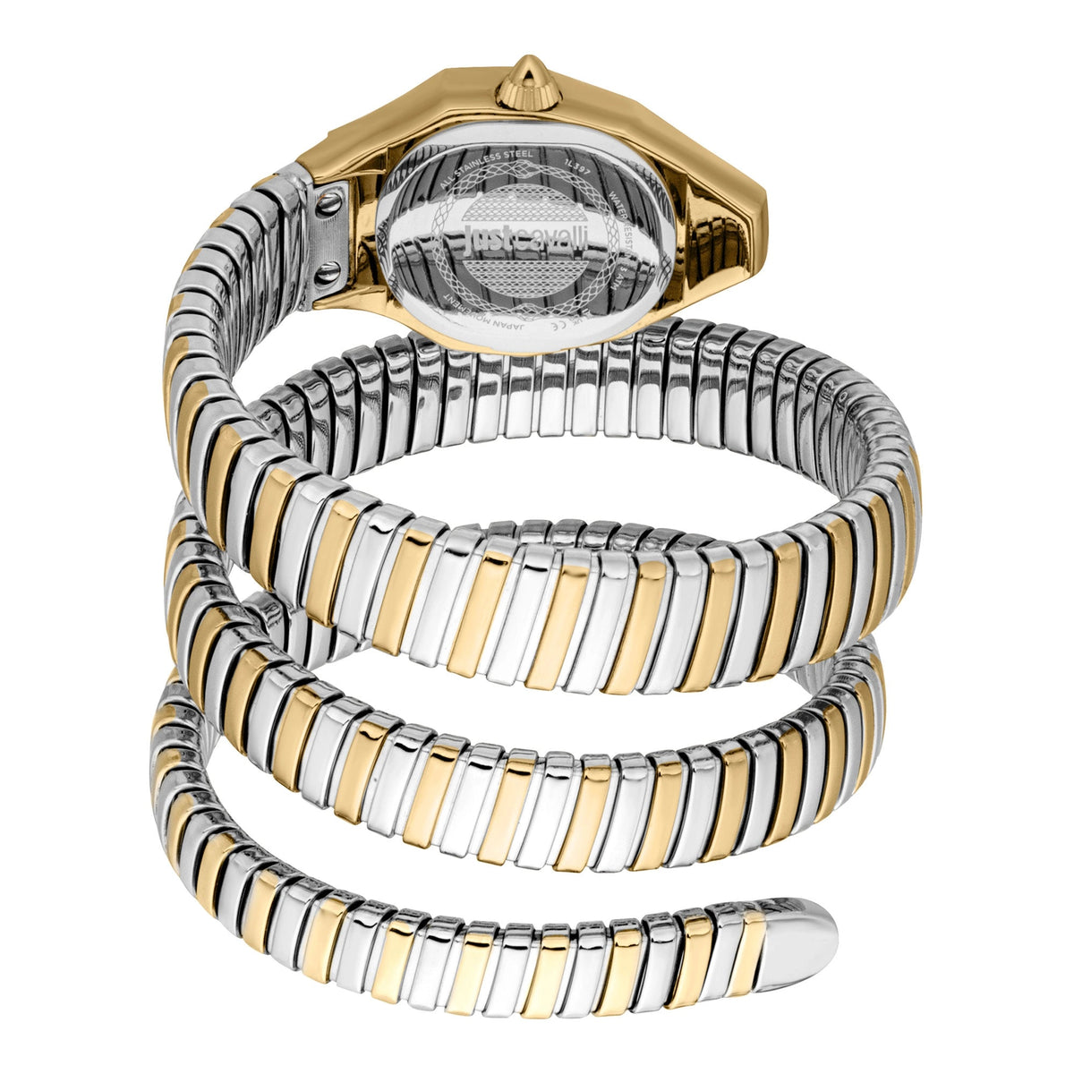 Just Cavalli Lunara Silver Yellow Gold Silver
