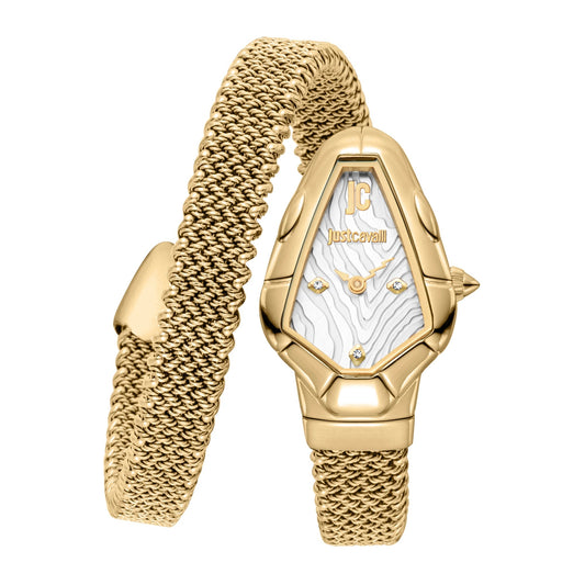 Just Cavalli Fiamma Yellow Gold Silver