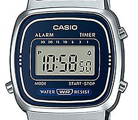 Casio Alarm Digital LA-670WA-2D LA670WA-2D Women's Watch