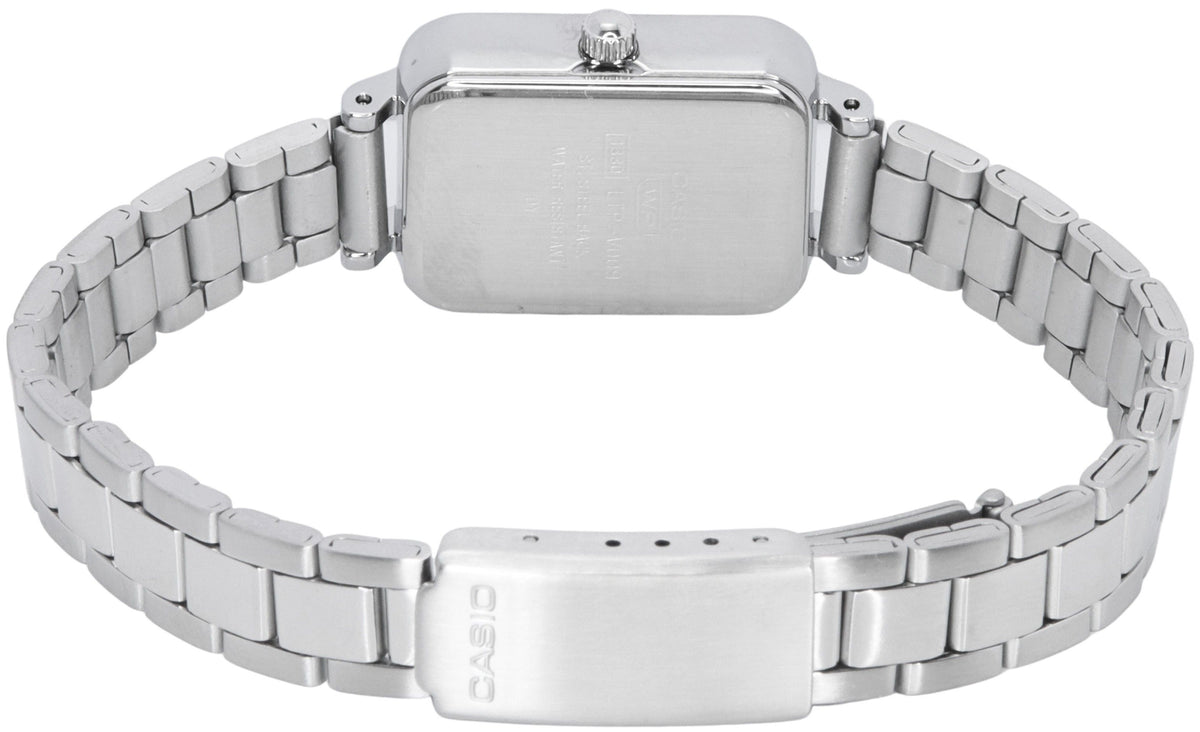 Casio Analog Stainless Steel Black Dial Quartz LTP-V009D-1E  Women's Watch