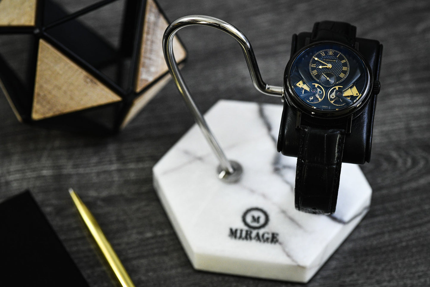 Watch Stand Display | White Marble (Limited Edition)