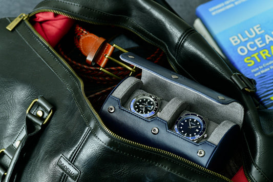 2 Watch Case - Midnight Blue