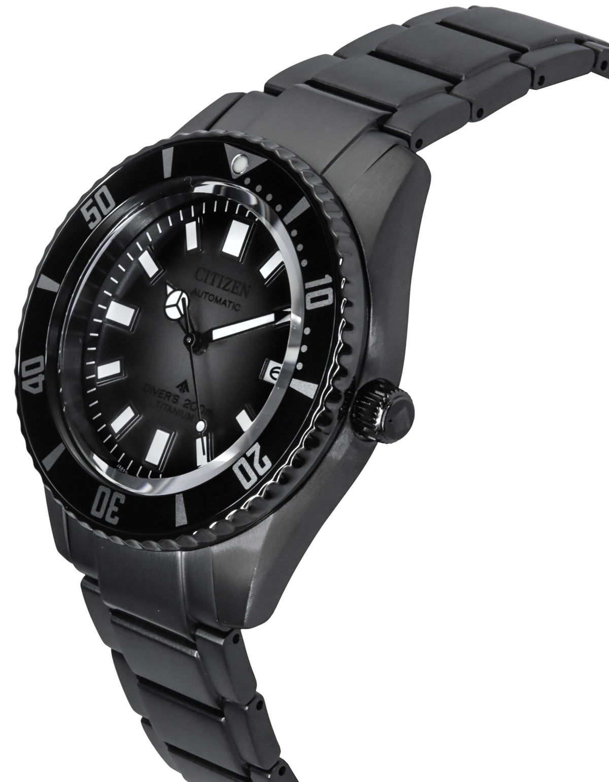 Citizen Promaster Fujitsubo Super Titanium Black Dial Automatic Diver's NB6025-59H 200M Men's Watch