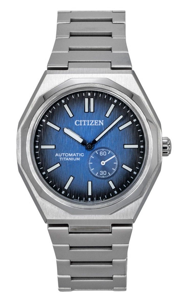Citizen Zenshin 60 Super Titanium Dark Blue Dial Automatic NK5020-58M 100M Men's Watch