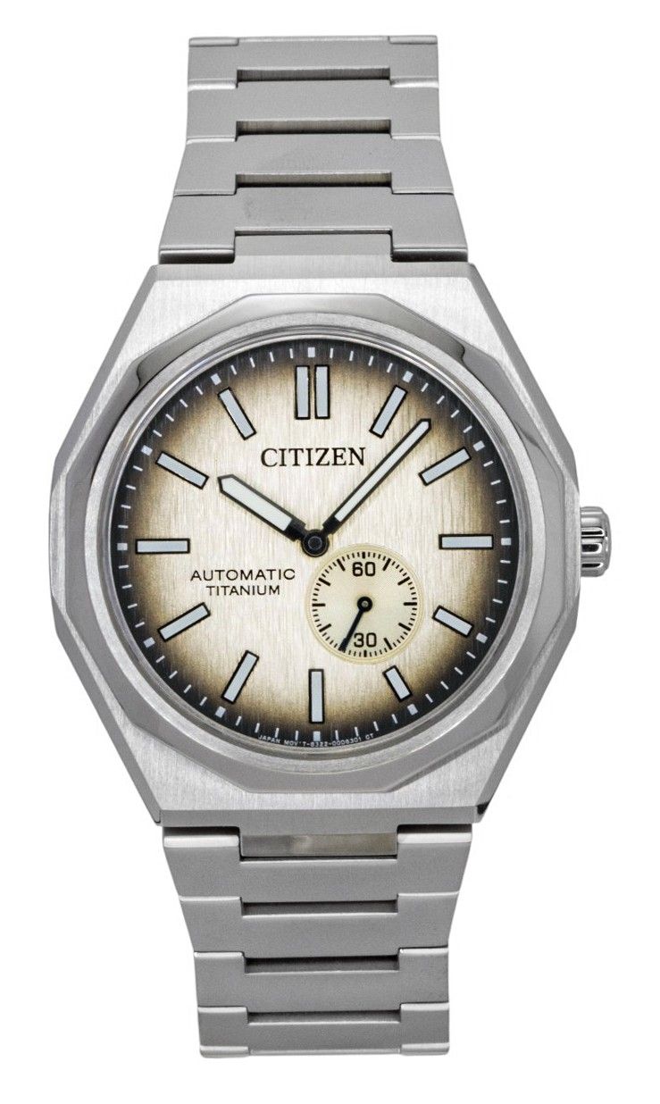 Citizen Zenshin 60 Super Titanium Copper Dial Automatic NK5020-58P 100M Men's Watch
