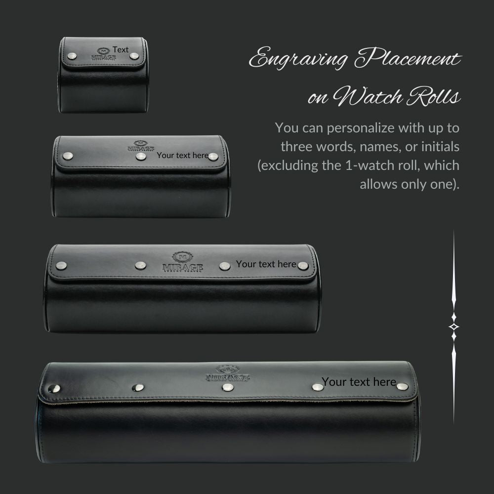 1 Watch Case - Jade Black (Ivory White)