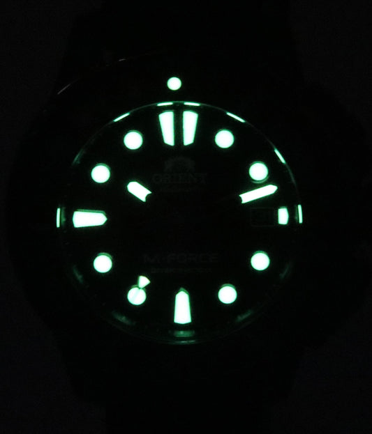 Orient M-Force Limited Edition Red Dial Automatic Diver's RA-AC0L09R00B 200M Men's Watch