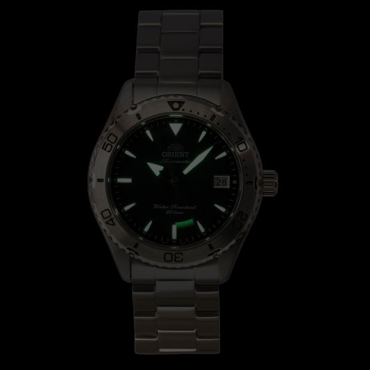 Orient Mako Sport Stainless Steel Blue Dial Automatic Diver's RA-AC0Q14L 200M Men's Watch