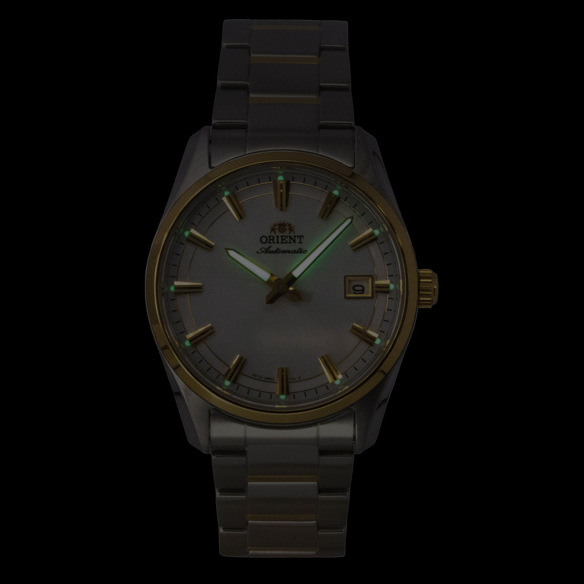 Orient Contemporary Stretto Date Stainless Steel White Dial Automatic RA-AC0R01S Men's Watch