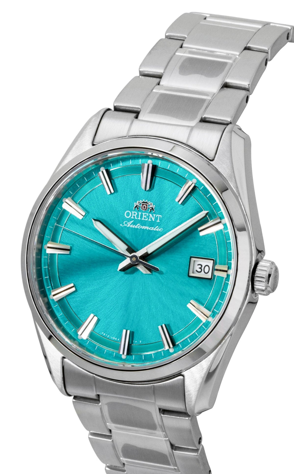 Orient Contemporary Stretto Date Limited Edition Stainless Steel Blue Dial Automatic RA-AC0R06L Men's Watch
