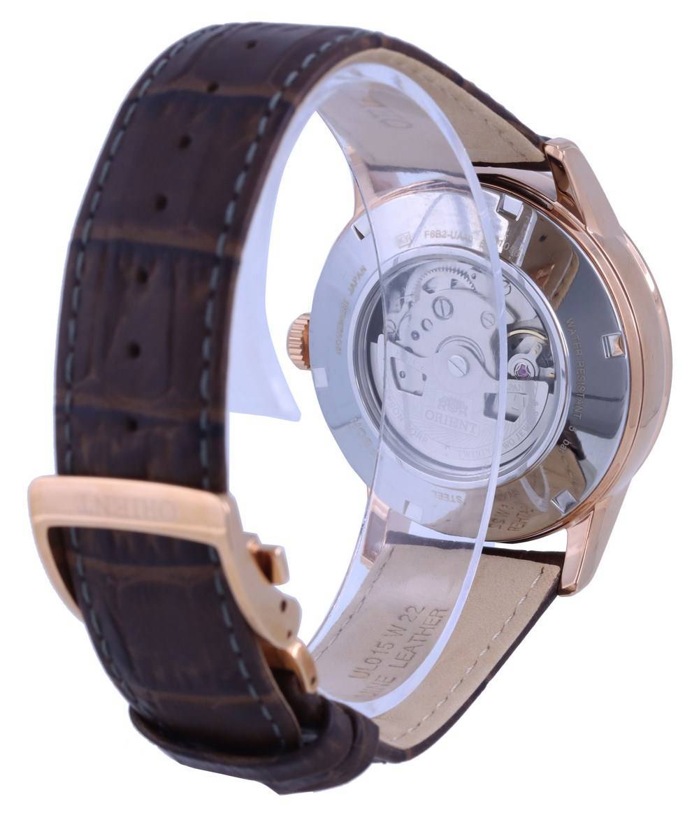 Orient Classic Sun & Moon Champagne Dial Automatic RA-AK0007S10B Men's Watch