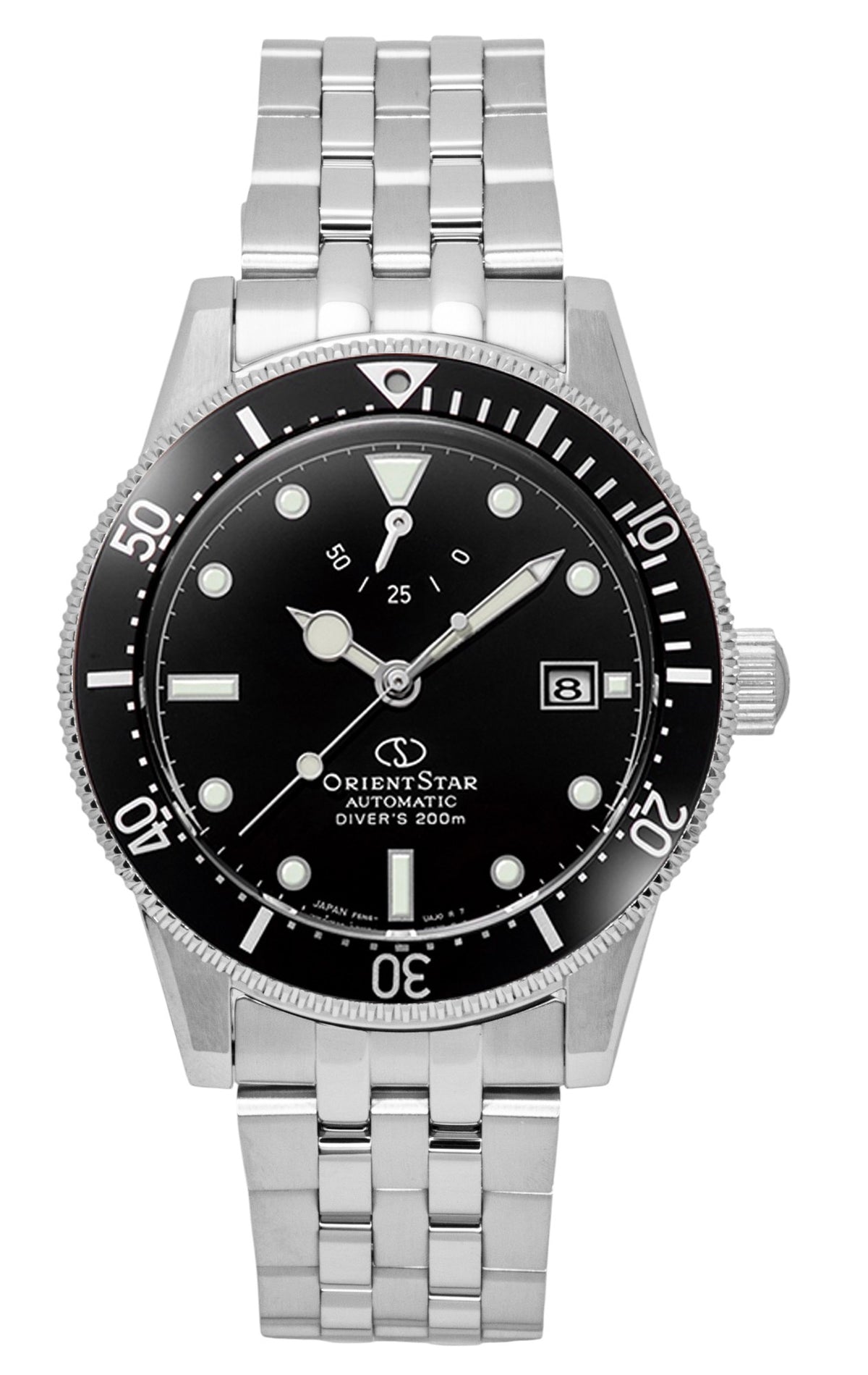 Orient Star 1964 2nd Edition M42 Stainless Steel Black Dial Diver's Automatic RE-AU0601B 200M Men's Watch