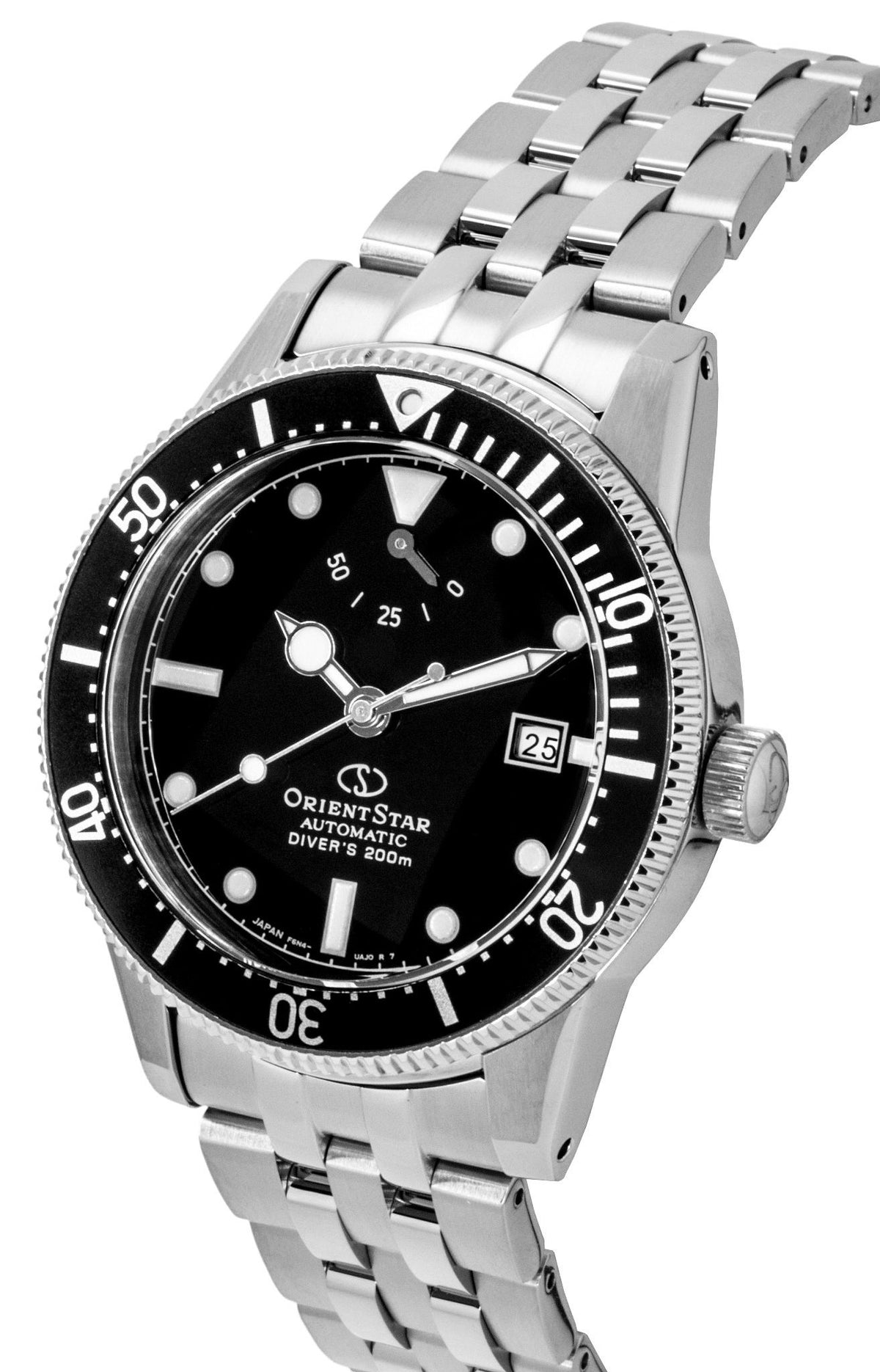 Orient Star 1964 2nd Edition M42 Stainless Steel Black Dial Diver's Automatic RE-AU0601B 200M Men's Watch