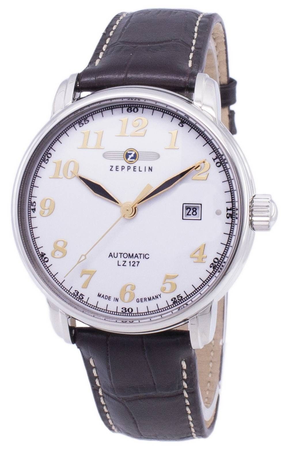 Refurbished Zeppelin Series LZ127 Graf Germany Made Automatic 7656-1 76561 Men's Watch