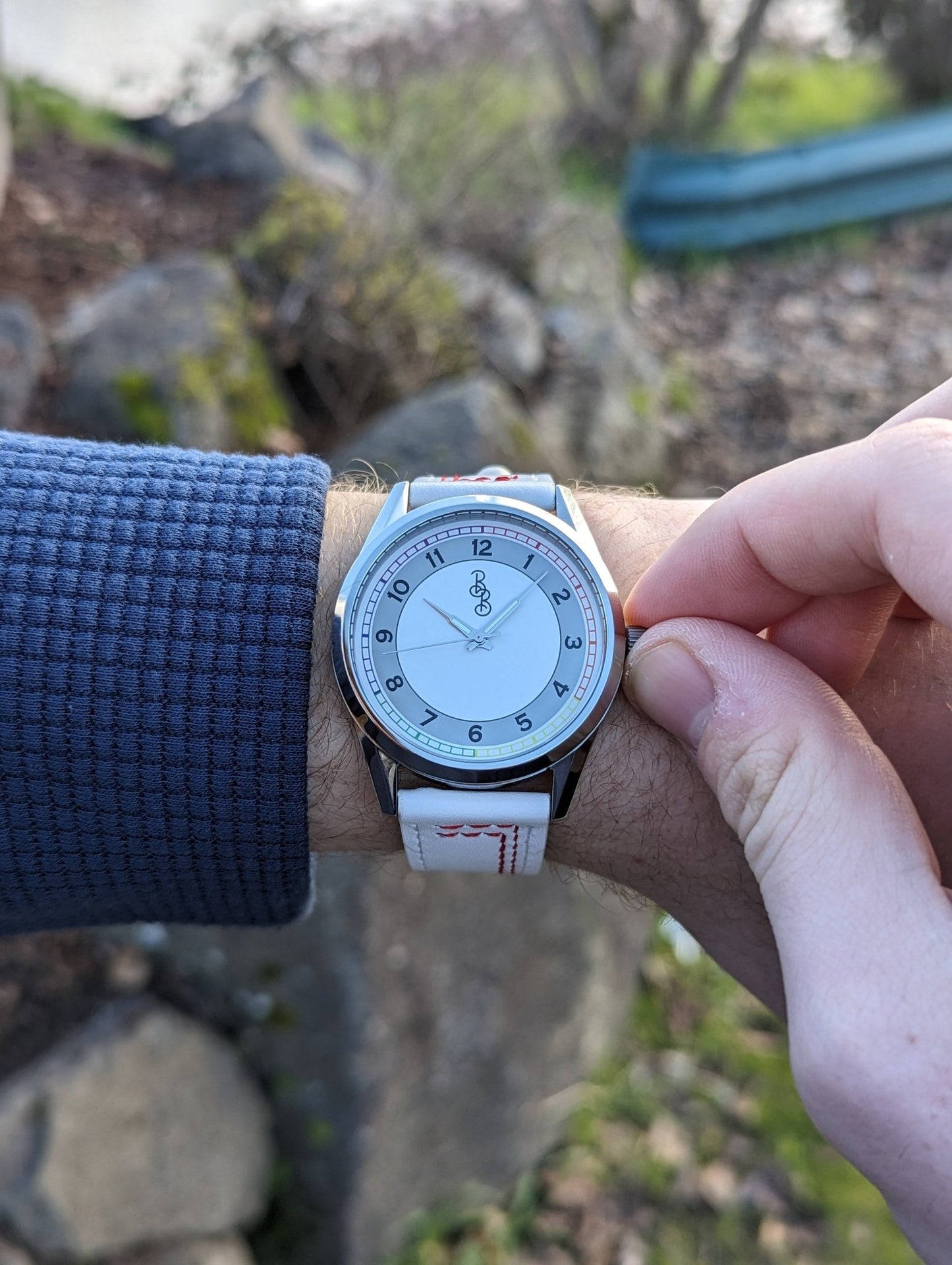Rainbow Classic Watch With Interchangeable Straps And Steel - Veloce - The App For Watch Collectors