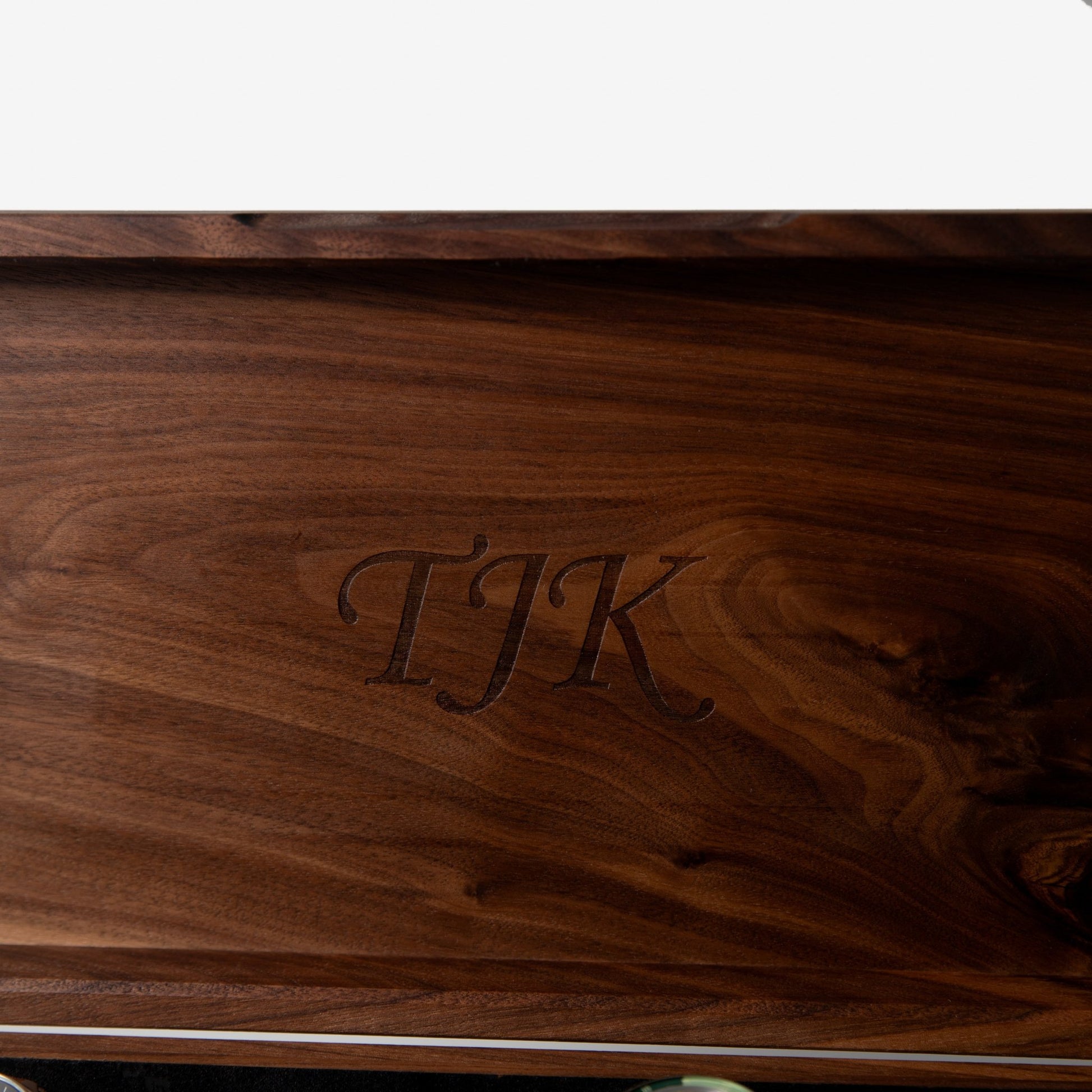 Watch Box With Drawer Black Walnut 12 To 16 Compartments - Veloce - The App For Watch Collectors