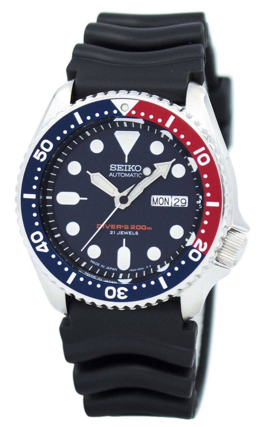 Refurbished Seiko Automatic Diver's 200m Made in Japan SKX009 SKX009J1 SKX009J Men's Watch