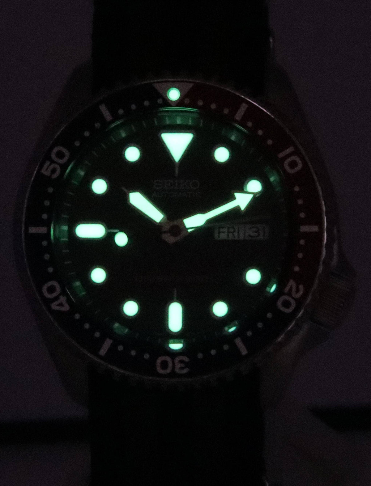 Seiko Automatic Diver's 200M NATO Strap SKX009K1-var-NATO2 Men's Watch
