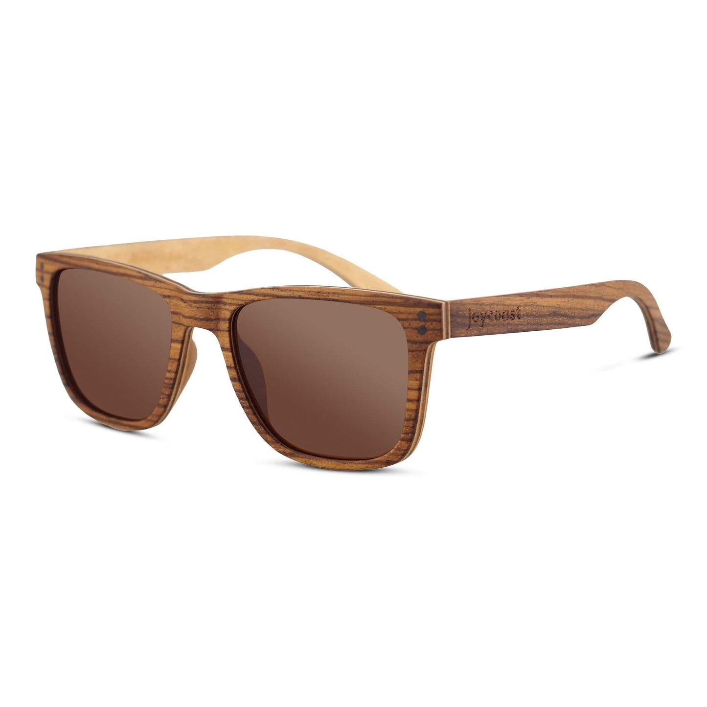 Ziggy Zebrawood Wayfinder Sunglasses | Polarized | Joycoast - Veloce - The App For Watch Collectors