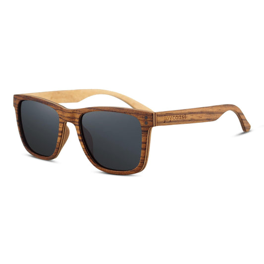 Ziggy Zebrawood Wayfinder Sunglasses | Polarized | Joycoast - Veloce - The App For Watch Collectors