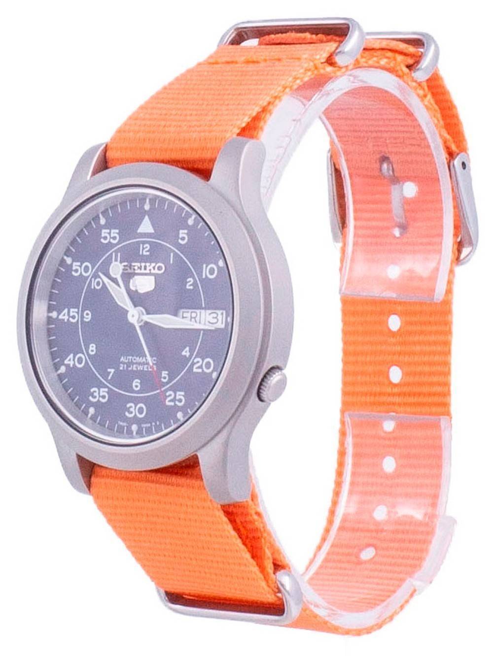 Seiko 5 Military SNK807K2-var-NATOS14 Automatic Nylon Strap Men's Watch