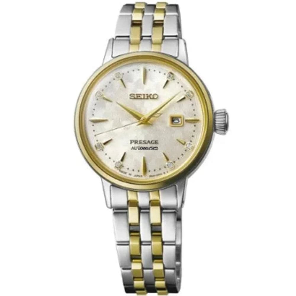 Seiko Two-Tone Stainless Steel Women Watch Sre010J1