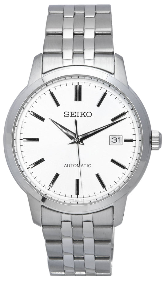 Refurbished Seiko Discover More Stainless Steel Silver Dial Automatic SRPH85 SRPH85K1 SRPH85K 100M Men's Watch