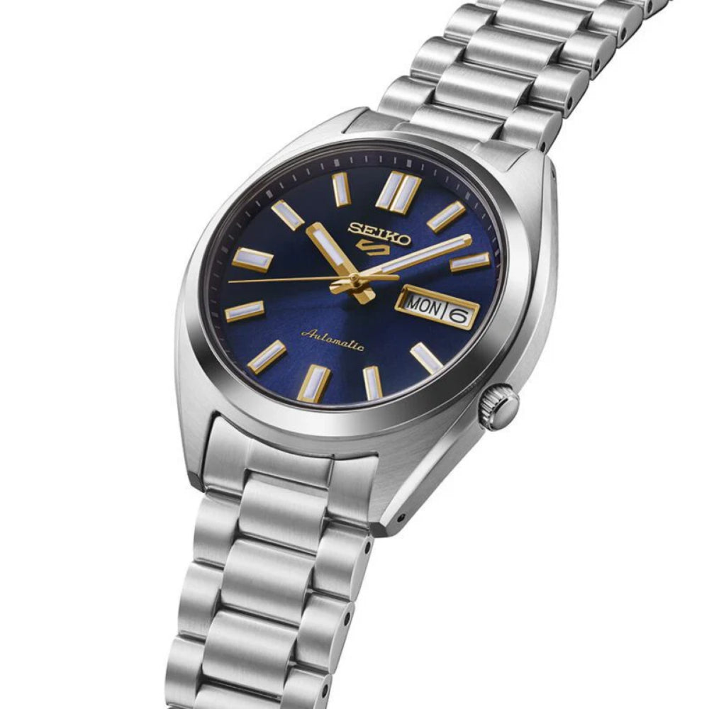 Seiko 5 Sports Stainless Steel Strap Men Watch Srpl55K1