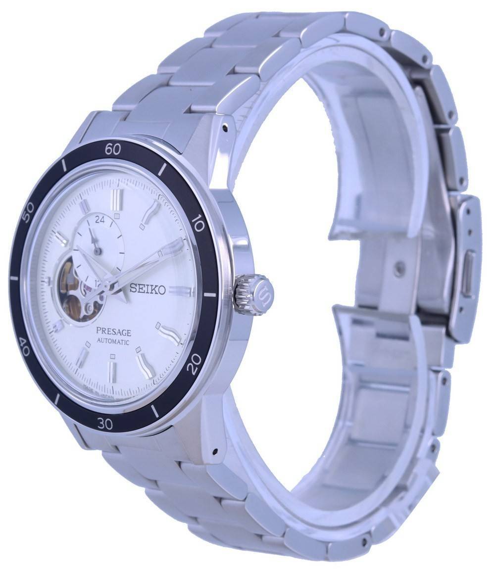 Seiko Presage Style 60's Open Heart Cream Dial Automatic SSA423 SSA423J1 SSA423J Men's Watch