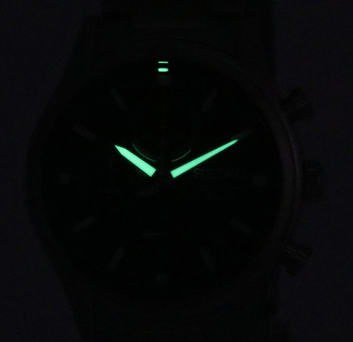 Seiko Conceptual Chronograph Black Dial Quartz SSB419P1 100M Men's Watch