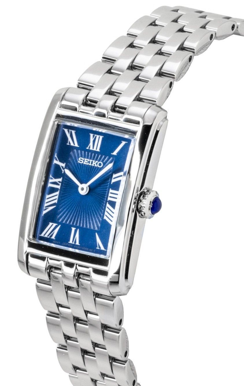 Seiko Conceptual Stainless Steel Blue Dial Quartz SWR085P1 Women's Watch