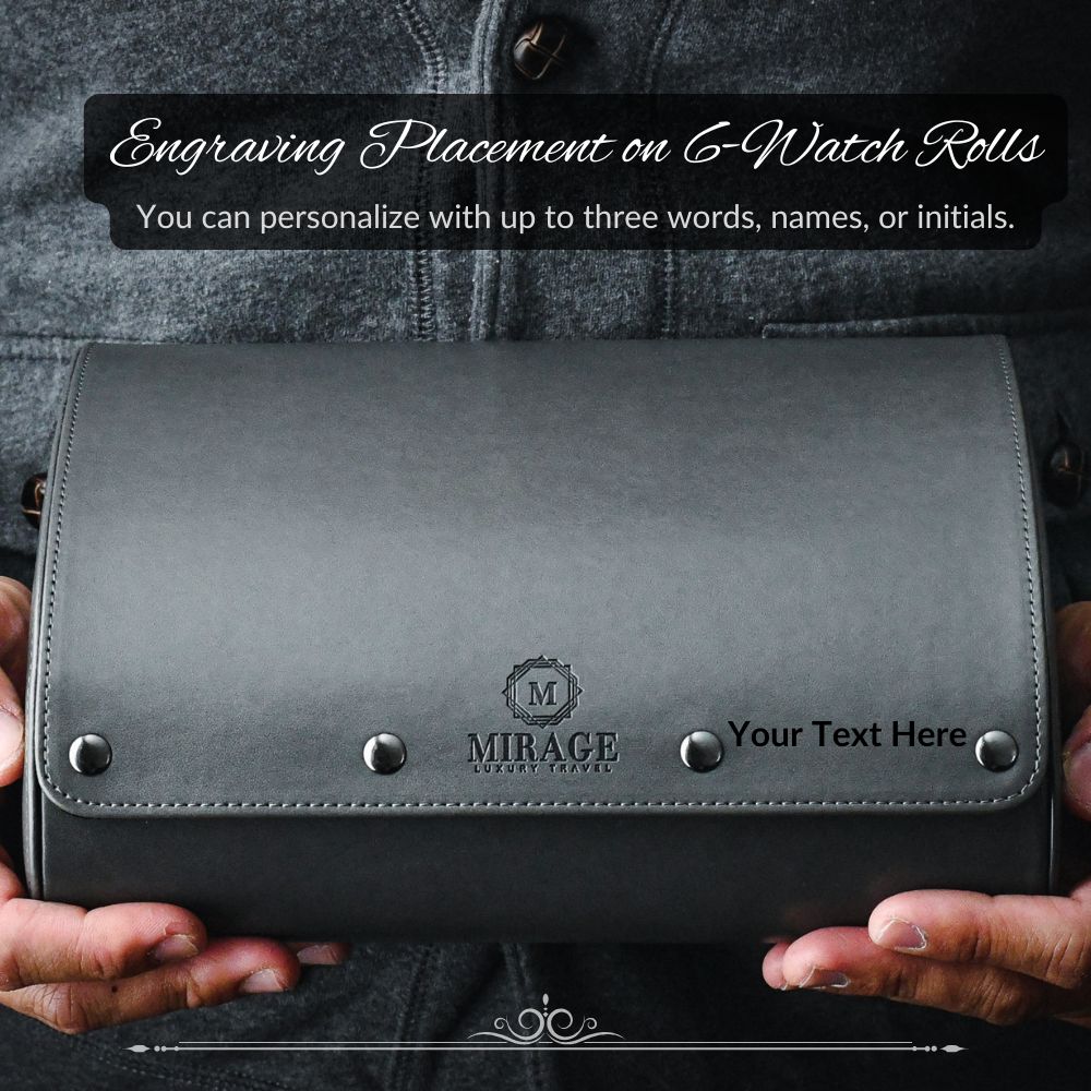 6 Watch Case - Super Black