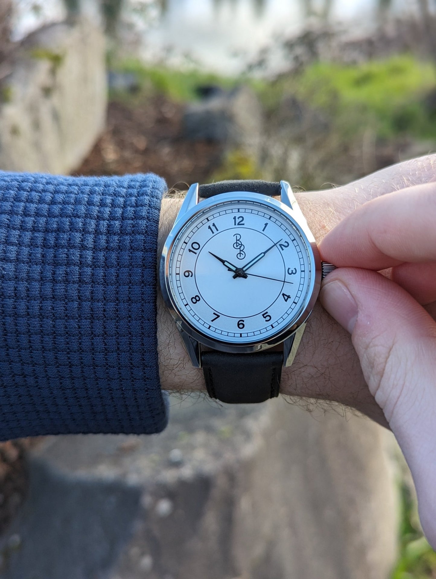 Silver Classic Watch 39mm And 42mm With Quick Release Pin - Veloce - The App For Watch Collectors