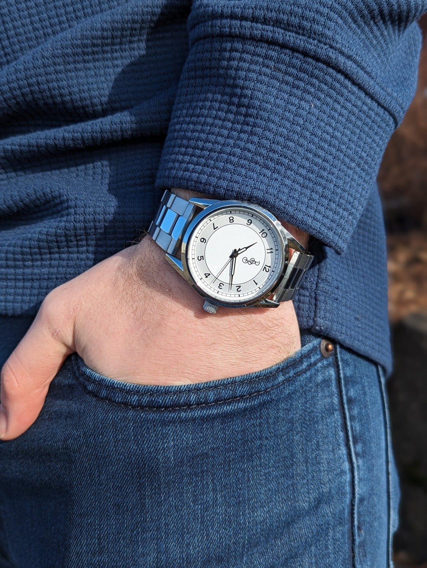 Silver Classic Watch 39mm And 42mm With Quick Release Pin - Veloce - The App For Watch Collectors