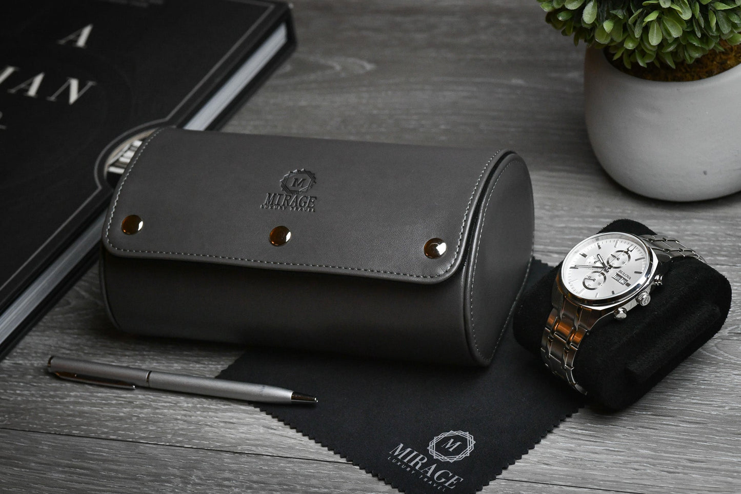 2 Watch Case - Slate Gray